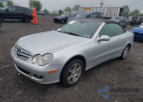 2006 Mercedes-Benz Clk 350 из США, поврежденный, VIN WDBTK56G96T070630